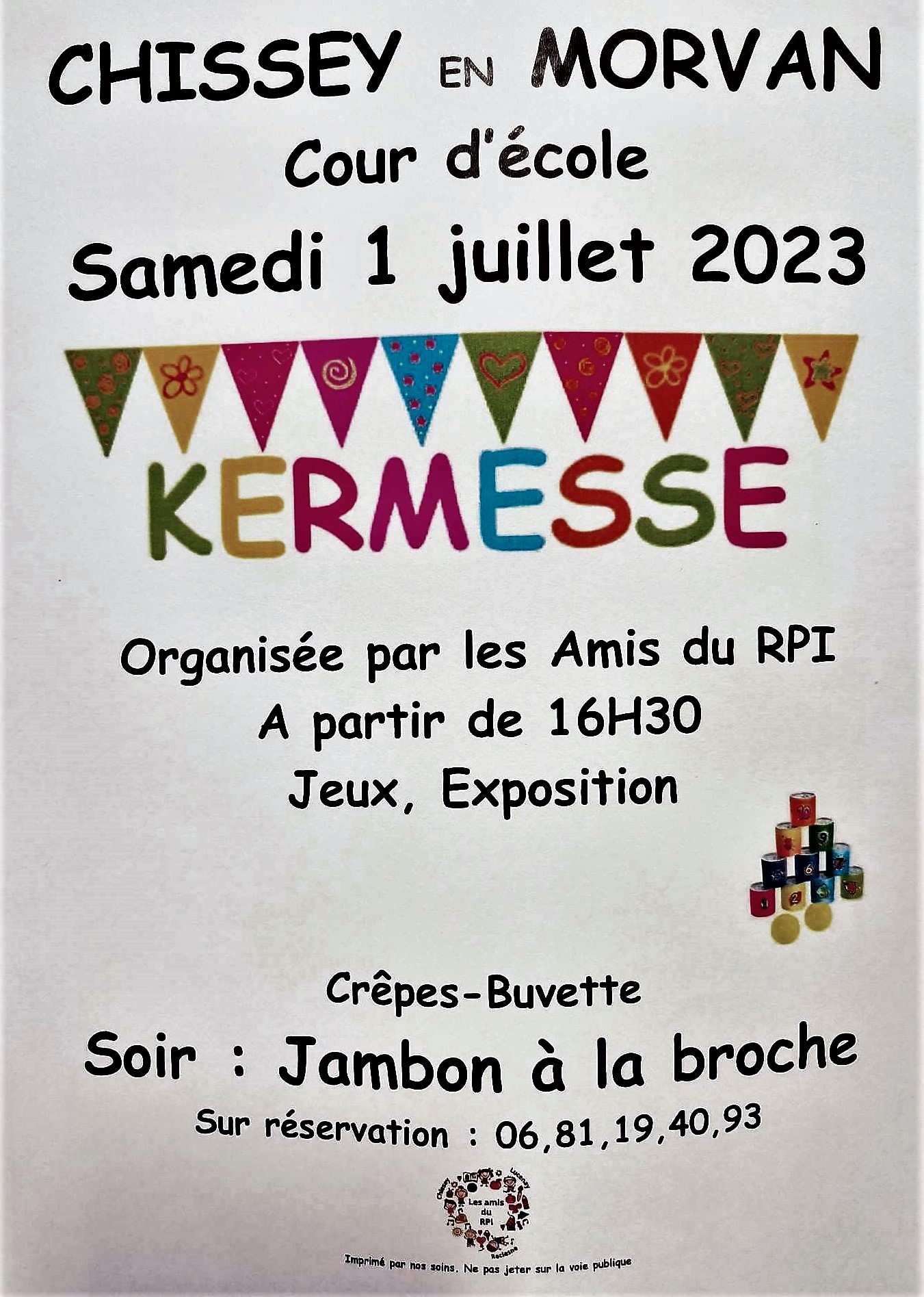 kermesse des amis du RPI