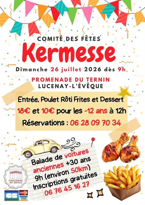Affiche kermesse