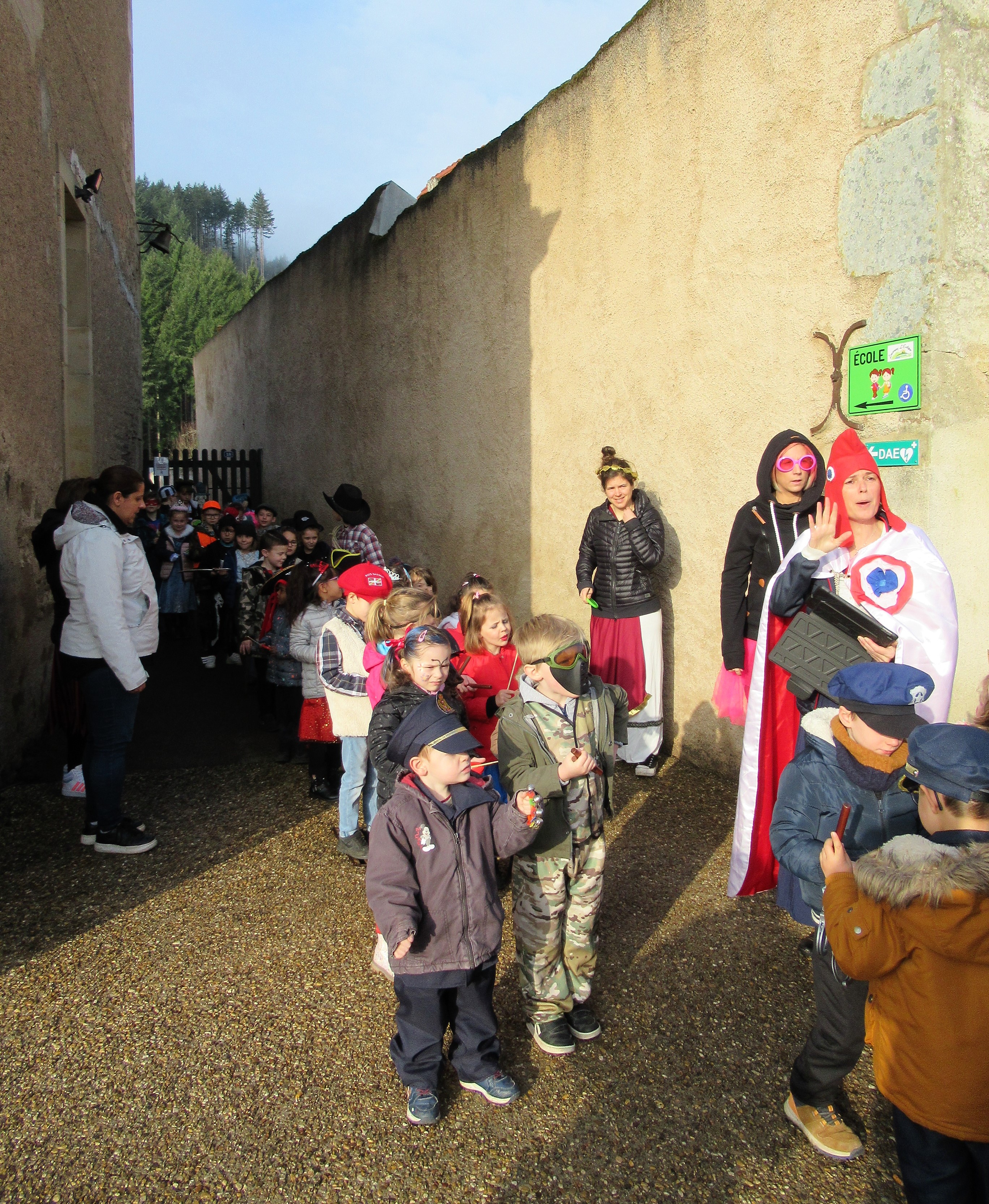 carnaval de l école