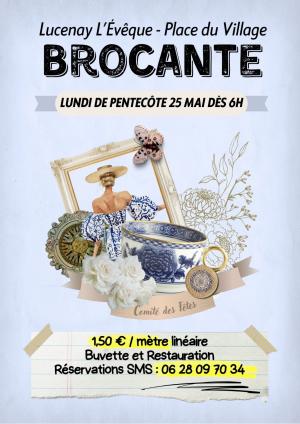 Brocante 2026 à Lucenay-l'Evêque