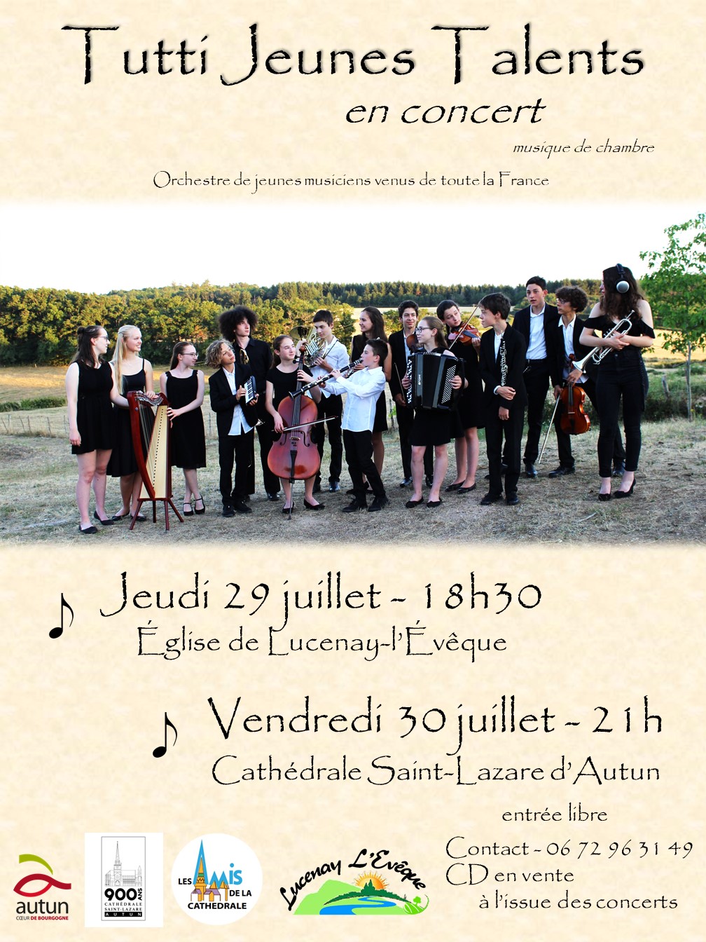 concert Tutti jeunes talents